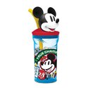 Stor 26 Bicchiere 3D con Cannuccia 360ML Mickey