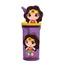Stor 26 Bicchiere 3D con Cannuccia 360ML Wonder Woman Baby