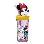 Stor 26 Bicchiere 3D con Cannuccia 360ML Minnie