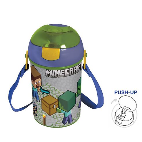 Stor 26 Borraccia con Tracolla 450ML Minecraft