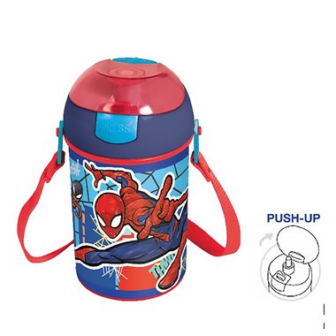 Stor 26 Borraccia con Tracolla 450ML Spiderman