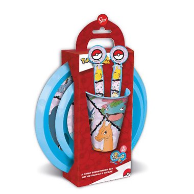 Stor 26 Set Porta Merenda 5 Pz. Pokemon
