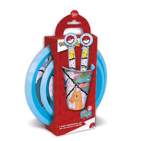 Stor 26 Set Porta Merenda 5 Pz. Pokemon