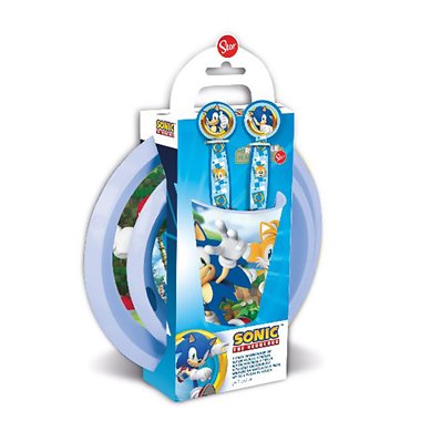 Stor 26 Set Porta Merenda 5 Pz. Sonic