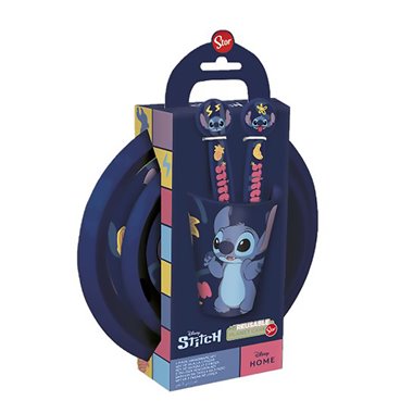Stor 26 Set Porta Merenda 5 Pz. Stitch