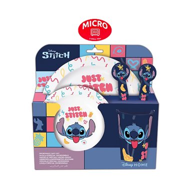 Stor 26 Set Porta Merenda Microonde 5 pz. Stitch