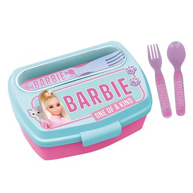 Stor 26 Porta Merenda con Posate Barbie