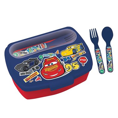 Stor 26 Porta Merenda con Posate Cars