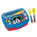 Stor 26 Porta Merenda con Posate Mickey