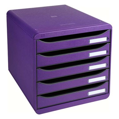 Cassettiera Exa Big Box a 5 309720D Viola