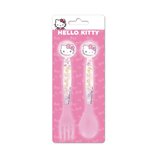 Stor 26 Set 2 Posate Cucchiaio e Forchetta Hello Kitty