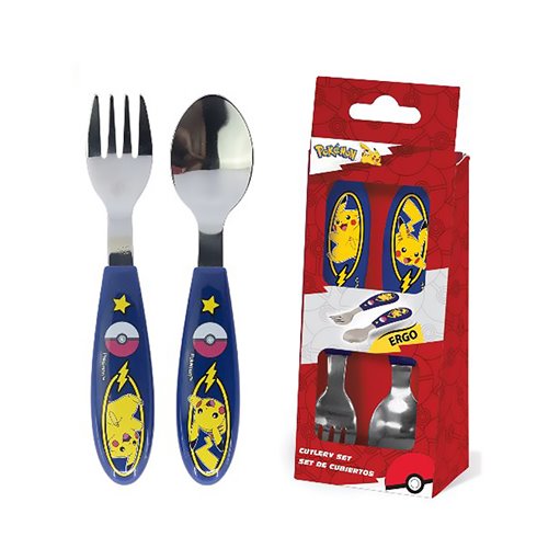 Stor 26 Set 2 Posate Acciaio Pokemon