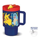 Stor Tazza Sport con Cannuccia 530ML Pokemon