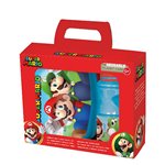 Stor 26 Set Porta Merenda e Borraccia Super Mario
