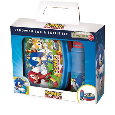 Stor 26 Set Porta Merenda e Borraccia Sonic