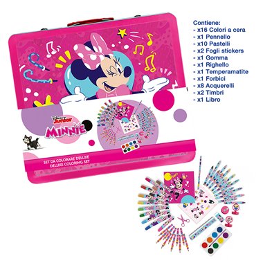 Valigetta in latta da 44 pz Minnie