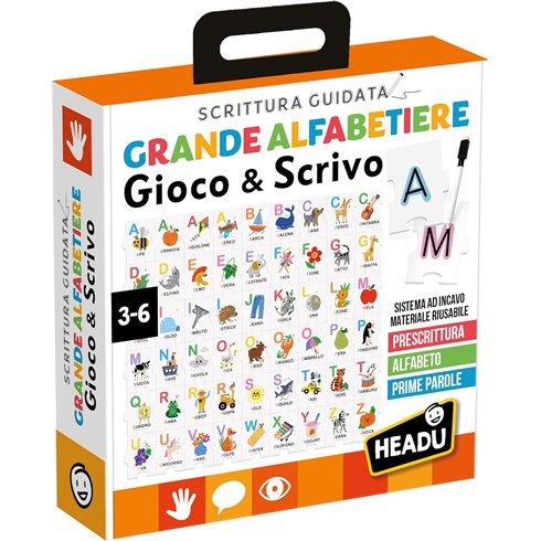 Headu 26 Scrittura Guidata Grande Alfabetiere