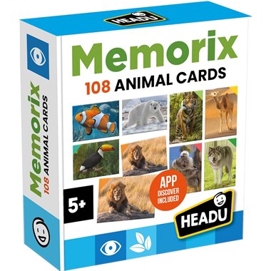 Headu 26 Memorix 108 Animal Cards