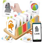 Headu 26 Cofanetto Flashcards 100 Parole Montessori