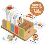 Headu 26 Cofanetto Flashcards 100 Parole Montessori