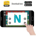 Headu 26 Maxi Flashcards Montessori Alfabeto Suoni e Letter