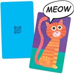 Headu 26 Maxi Flashcards Montessori Animal Sounds