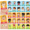 Headu 26 Maxi Flashcards Montessori Emozioni a Azioni