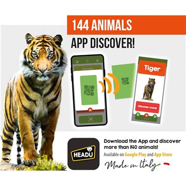 Headu 26 Memorix 108 Animal Cards