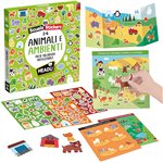 Headu 26 Scuola Stickers Animali e Ambienti