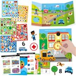 Headu 26 Scuola Stickers Numeri Forme e Colori
