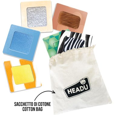 Headu 26 Tactile Animals Montessori