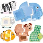 Headu 26 Tactile Animals Montessori