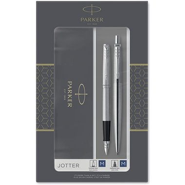 Parker Gift Set Jotter SS CT BP FP 2093258