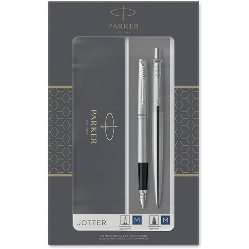 Parker Gift Set Jotter SS CT BP FP 2093258