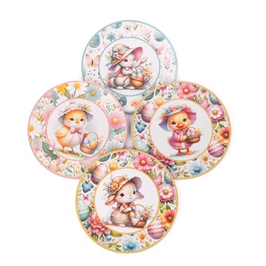 SIL Pasqua sottopiatto d.40 cm primavera assortiti