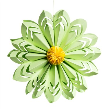 SIL Decor fiore paper 2d d.40 cm verde