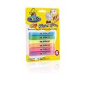 Colla Glitter Carioca ml.10 Fluo Color 6 pz.