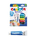 Colori a Tempera Carioca  10 ml. a 7 pz.