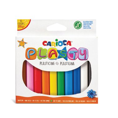 Plasty Carioca  12 colori 150 gr
