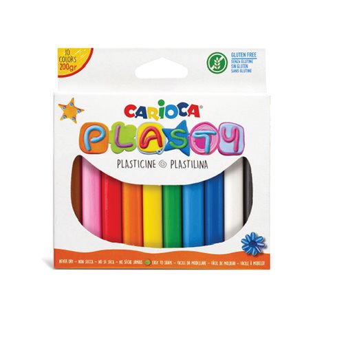 Plasty Carioca Panetto 200 gr. 10 pz.