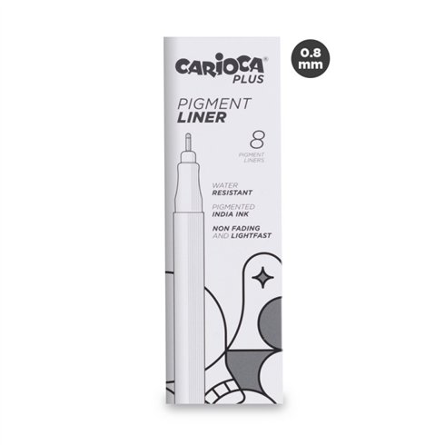 Carioca Plus Pigment Liner  0,8