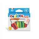 Evidenziatori Carioca Mini in blister da 4 pz.