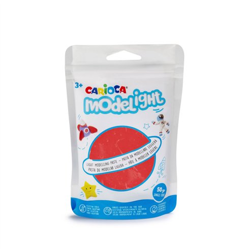 Pasta Modelight Carioca Maxi 50 gr. Red 03