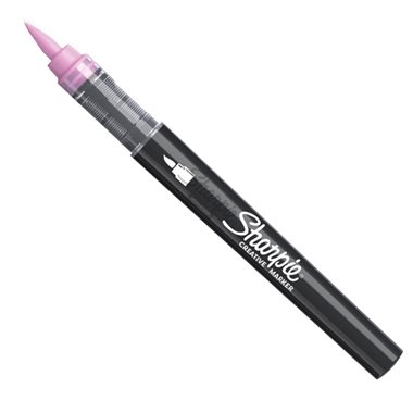 Marker Sharpie Creativi Acrilici Punta Brush Rose Pink