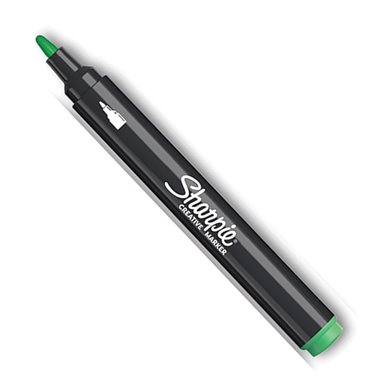 Marker Sharpie Creativi Acrilici Punta Tonda Green