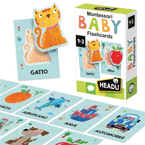 Headu 26 Flashcards Baby Montessori
