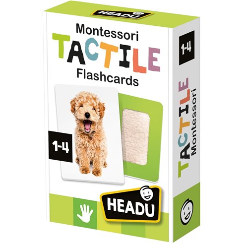 Headu 26 Flashcards Baby Tactile Montessori