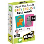 Headu 26 Maxi Flashcards Montessori Baby English