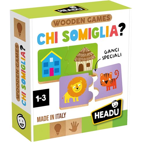 Headu 26 Wooden Game Chi Somiglia