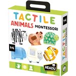 Headu 26 Tactile Animals Montessori